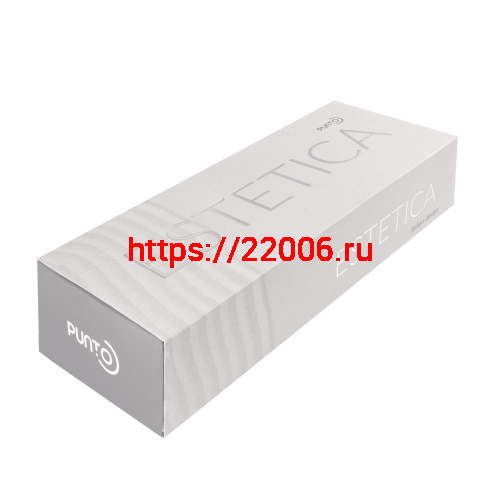 Ручка Punto (Пунто) раздельная K.EST.Q52.SHADE SN/WH-3 матовый никель/белый фото 3