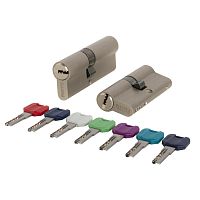 Цилиндровый Punto (Пунто) механизм MaxPro7000Key80mm(25+10+45) SN никель 7key