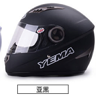 Мотошлем YM-827 черный (XS)