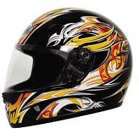 Мотошлем THH TS-38 №3 black/yellow (XS)