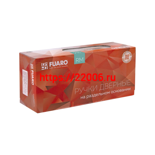 Ручка Fuaro (Фуаро) раздельная LM/Z R.TL54.INTRO SN/CP-3 матовый никель/хром фото 2