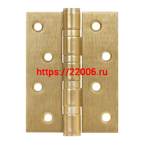 Петля Armadillo (Армадилло) универсальная IN4500UC-BL FSG 102x76x3 INOX304 флорентийское золото БЛИСТЕР