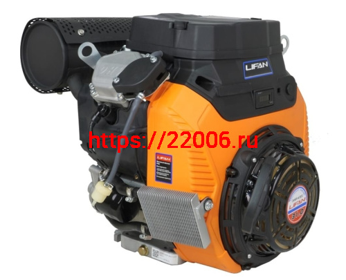 Двигатель LIFAN 31 л.c. 2V80F-2F ЕCC с катушкой освещения, 12В 20А 240Вт + РУЧНОЙ СТАРТЕР фото 4