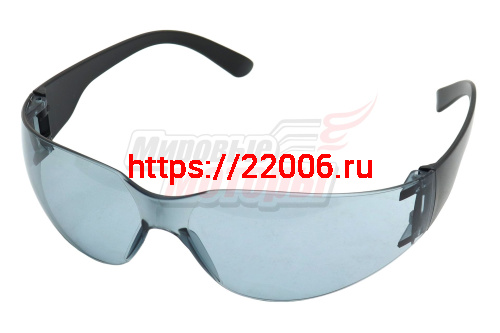 Очки защитные, ударопрочные дымчатые "Классик Тим"