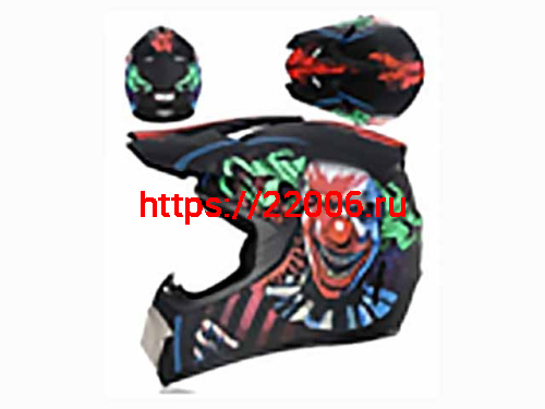 Мотошлем VIRTUE MD-905 Кросс черный матовый с рисунком (L) Мотошлем VIRTUE MD-905 Кросс черный матовый с рисунком (L)