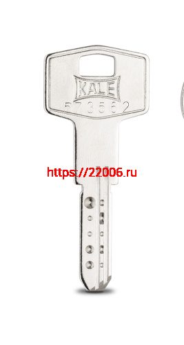 Цилиндровый механизм Kale kilit (Кале килит) с вертушкой 164 BM/75 (30+10+35) mm никель 5 кл. фото 2