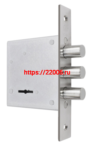 Замок Border (Бордер) врезной сувальдный ЗВ8-8Д/13 с накладками и отв. планкой, 3 кл. /70900/