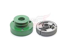 Сцепление центробежное, двухручейковое, фрикционное, под ремень A-типа, под вал 20 мм,168F-170F,для мотоблоков