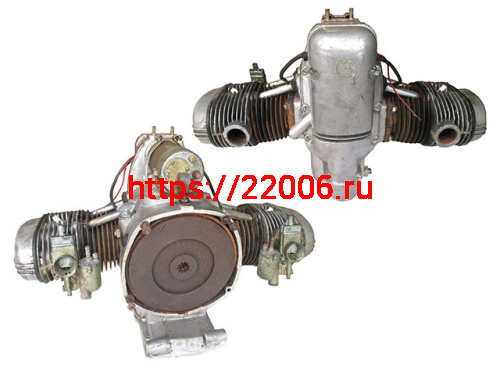 Двигатель 650 см3 Урал М-66 6в новый