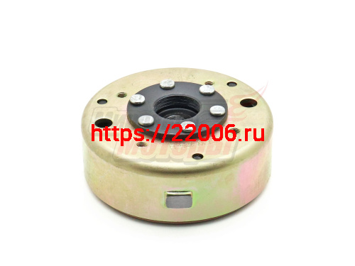 Маховик генератора на СКУТЕР (GY6-50, 139QMB) (под 6-и кат.зажигание)