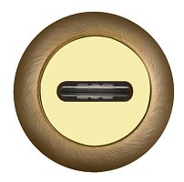 Накладка Fuaro (Фуаро) под сувальдный ключ SC RM AB/GP-7 (1 шт.)