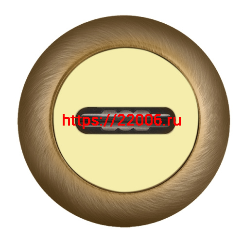 Накладка Fuaro (Фуаро) под сувальдный ключ SC RM AB/GP-7 (1 шт.)