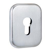 Накладка Fuaro (Фуаро) на цилиндр ESC.C.XL/K.486 (ESC 486-C SQ XL) SSC сатинированный хром (1 шт.)