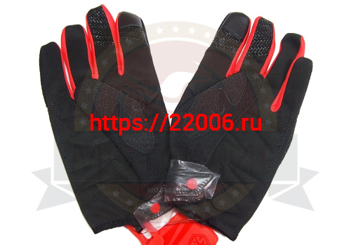 Перчатки SCOYCO (оригинал) МС-58-2 красные р-р L фото 2 Перчатки SCOYCO (оригинал) МС-58-2 красные р-р L фото 2