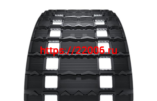 Гусеница Рысь 380 мм (узкая) 380мм шаг 64 кол. шагов 60, Ш380хД3830 (ГРМ 000 000)