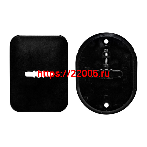 Накладка Ajax (Аякс) на сувальдный замок с авт.шторкой ESC S.K.MD50 BL-24 черный фото 2