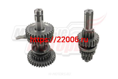 Коробка переключения передач 1P47FMD,1P47FME,1P52FMH (70-110cc с реверсом, 3+1) фото 2