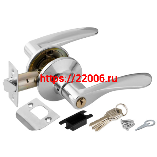 Ручка Punto (Пунто) защелка DK620 CP-ET (6020 CP-E) (кл./фик.) хром