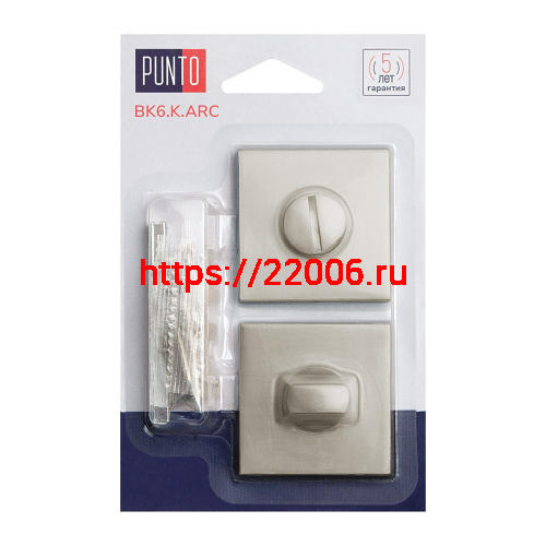 Ручка Punto (Пунто) поворотная BK6.K.ARC.Q52 (BK6 ARC) SN-3 мат.никель фото 2