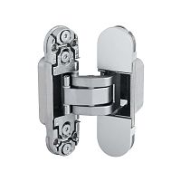 E30200.03.34.567 AGB (АГБ) (мат. хром) петля ECLIPSE 2.0 (4 накладки в комплекте) блистер