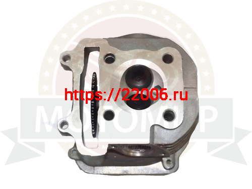 Головка цилиндра 4х такт. в сборе GY6-125 см3 52,4 мм 152QMI с распредвалом фото 3 Головка цилиндра 4х такт. в сборе GY6-125 см3 52,4 мм 152QMI с распредвалом фото 3