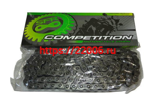 Цепь (428H) SFR -124 зв. приводная усиленная (НАБОР) Цепь (428H) SFR -124 зв. приводная усиленная (НАБОР)