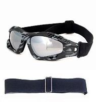 Очки S11913 оправа камуфляж линза серебристая