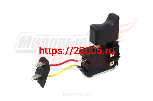 Выключатель (№190) подходит для шуруповерта Интерскол 12в,14в,18в фото 2 Выключатель (№190) подходит для шуруповерта Интерскол 12в,14в,18в фото 2