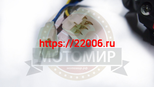 Переключатель ATV 110 / 125 RIDER левый, в сборе (НАБОР) фото 2