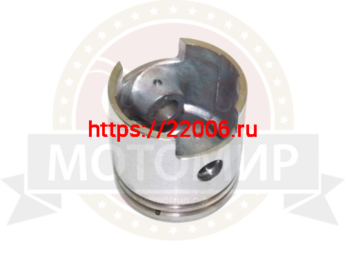 Поршень 2х такт Веломотор F50 "Газуля" 40 мм палец на 10 голый фото 2