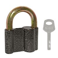 Замок Ajax (Аякс) навесной PD-4080 (PD-40-80) 3 fin key /коробка