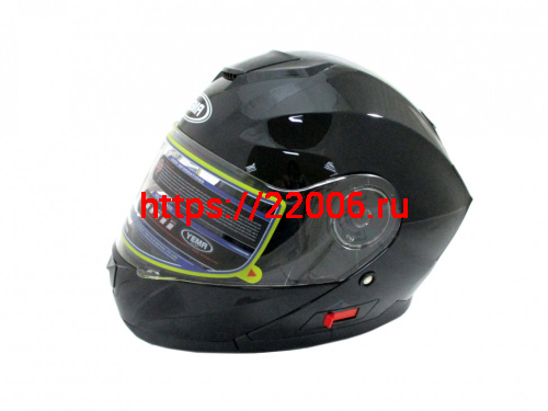 Мотошлем YM-926 черный (L)