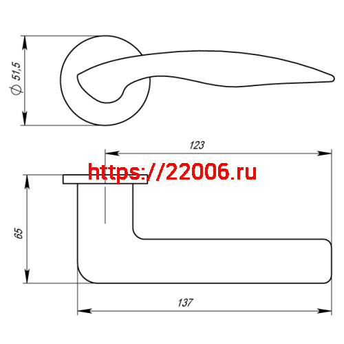 Ручка Armadillo (Армадилло) раздельная R.URS52.WAVE (WAVE URS) BL-26 черный фото 4 Ручка Armadillo (Армадилло) раздельная R.URS52.WAVE (WAVE URS) BL-26 черный фото 4