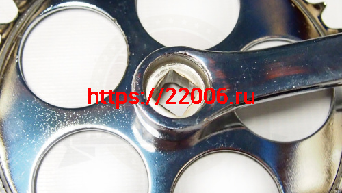 Шатуны 36Тх127 мм, толщина 2,3мм, под квадрат (ESCWC-01) фото 2