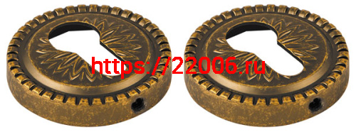 Накладка Armadillo (Армадилло) под цилиндр ET.R.CL55 (ET/CL) OB-13 античная бронза