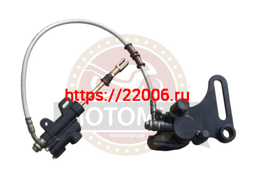 Гидравлика задняя в сборе TTR125 (ножная) (L-540mm, 1 поршень) (пришла как 32046) Гидравлика задняя в сборе TTR125 (ножная) (L-540mm, 1 поршень) (пришла как 32046)