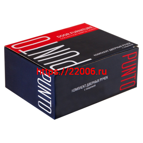 Ручка Punto (Пунто) защелка DK630 AC-BK (6030 AC-B) (фик.) медь фото 2