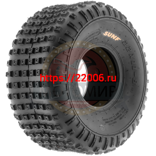 Покрышка ATV  8" 22 х 11,00 - 8 (А-011) без камеры, задние SUN.F фото 4