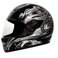 Мотошлем THH TS-38 №3  black/gray  (S)