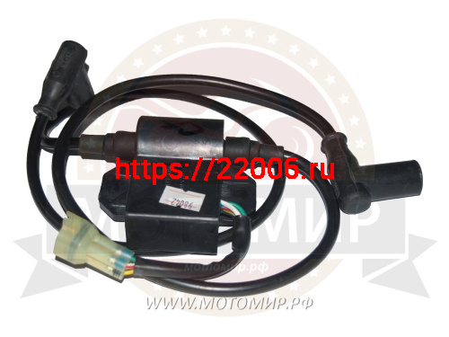 Катушка зажигания Тайга-DUCATI старого образца, с проводом и свечным колпачком, 4323855520 Катушка зажигания Тайга-DUCATI старого образца, с проводом и свечным колпачком, 4323855520