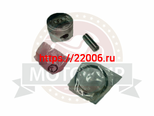 Поршень 50,00 мм 4 такт.скутер 139QMB (GY6) 100cс, (кольца, палец d13мм, стопорн. кольца)