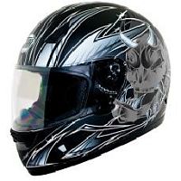 Мотошлем THH TS-38 №5  black/gray  (L)