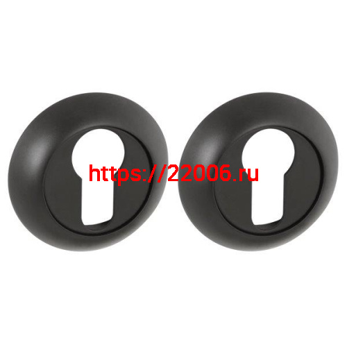 Накладка Punto (Пунто) под цилиндр ET.R.ZR54 (ET ZR) BL-24 черный