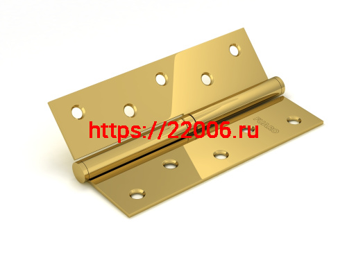 Петля Fuaro (Фуаро) съемная 413-5 125x75x2,5 PB left (латунь) левая