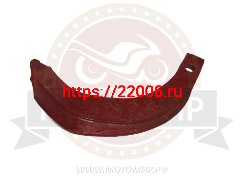 Нож фрезы МБ8/10/12, Трактора (бок. и центр. привод фрезы) левый 02