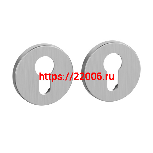 Накладка Punto (Пунто) под цилиндр ET.R.EST.R52 SSC-16 сатинированный хром