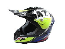 Мотошлем YM-915 черный/star (L)