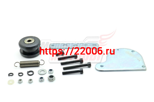 Натяжитель цепи F50 (48cc),F80 (66cc) подпружиненный на крышку двигателя