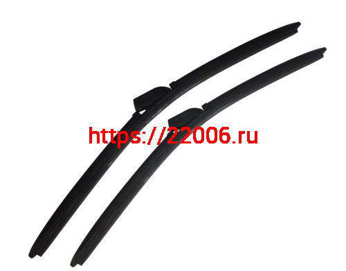 Щетки стеклоочистителя METO бескаркасные, для RENAULT LOGAN (I пок, 2004-2015), 500 мм + 500 мм фото 2