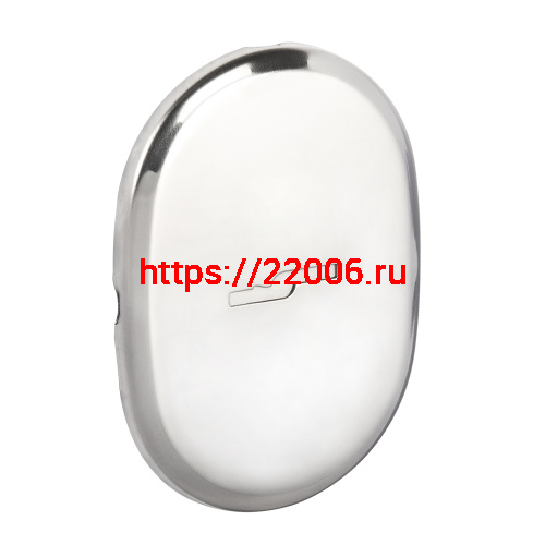 Декоративная Fuaro (Фуаро) накладка ESC 475 (90х65) СP ХРОМ на сувальдный замок (тип Меттэм)